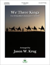 We Three Kings Handbell sheet music cover